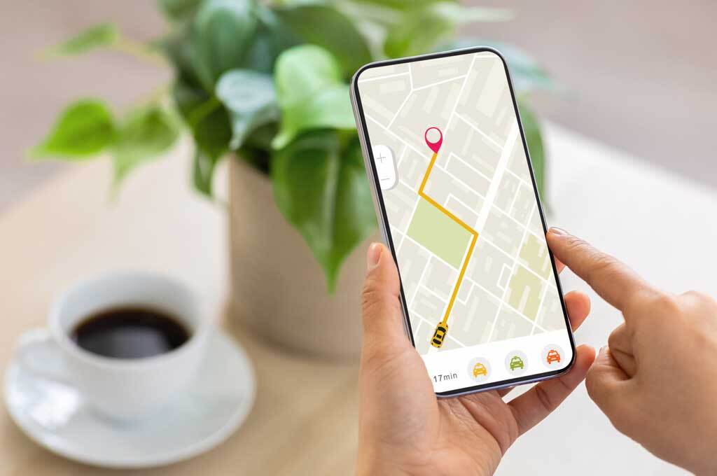 lokale Suchmaschinenoptimierung local SEO auf mobil Telefon